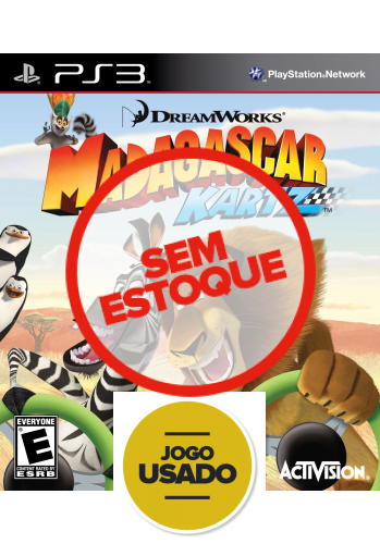 Madagascar Kartz - PS3 (Usado)